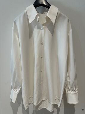 NWOT - Classic Women’s White Button-Up Shirt